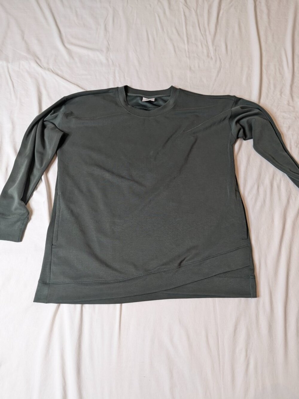 Sage Collective Dark Gray Tunic, Size Large